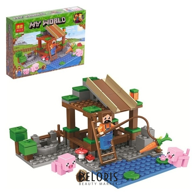 Конструктор Мой мир, 126 деталей
Конструктор Мой мир, 126 деталей