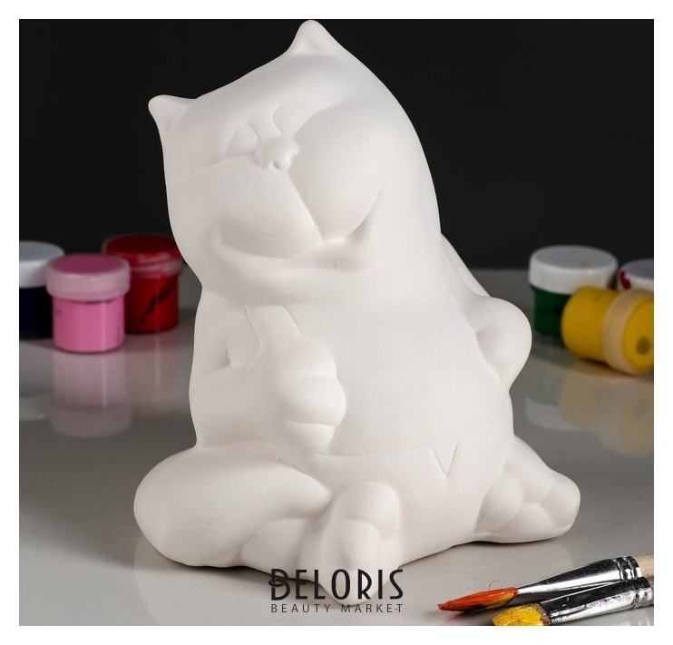 Копилка-раскраска "Кот пузатик", 19 см 
Копилка-раскраска "Кот пузатик", 19 см