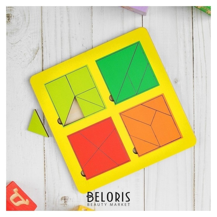 

Рамка-вкладыш "Квадраты" по методике Никитина