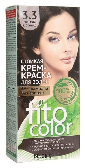 

Стойкая крем-краска для волос Fitocolor, тон горький шоколад, 115 мл