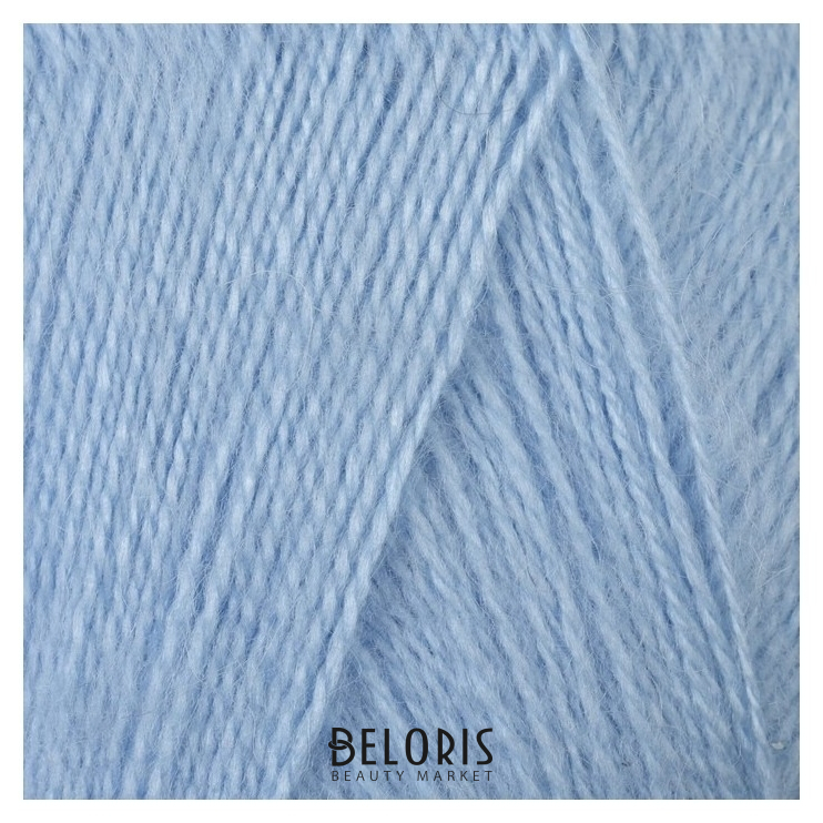 

Пряжа "Mohair Delicate" 5% мохер,10% шерсть,85% акрил 500м/100гр (6119 светло-голубой