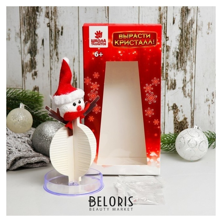 

Набор для выращивания кристалла «Снеговик в шапочке»