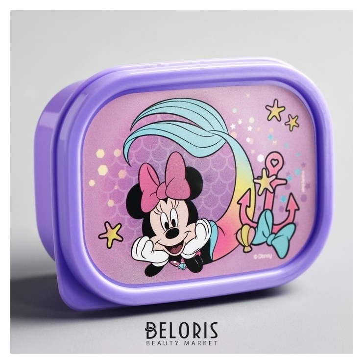 

Ланч-бокс прямоугольный «Русалка», минни маус, 0,15 л
