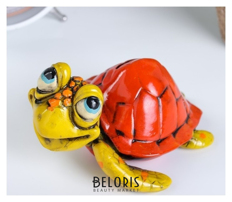 

Копилка полистоун "Черепаха лили" 8х13,5х12 см