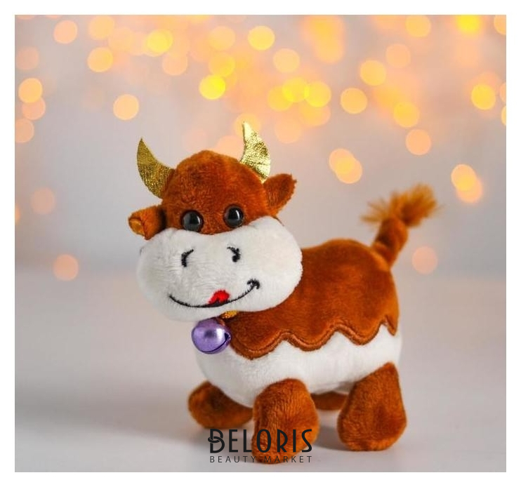 

Мягкая игрушка «Бычок», 12 см, на присоске