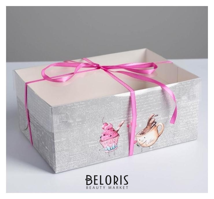 

Коробка для капкейка «Любовь», 23 × 16 × 10 см