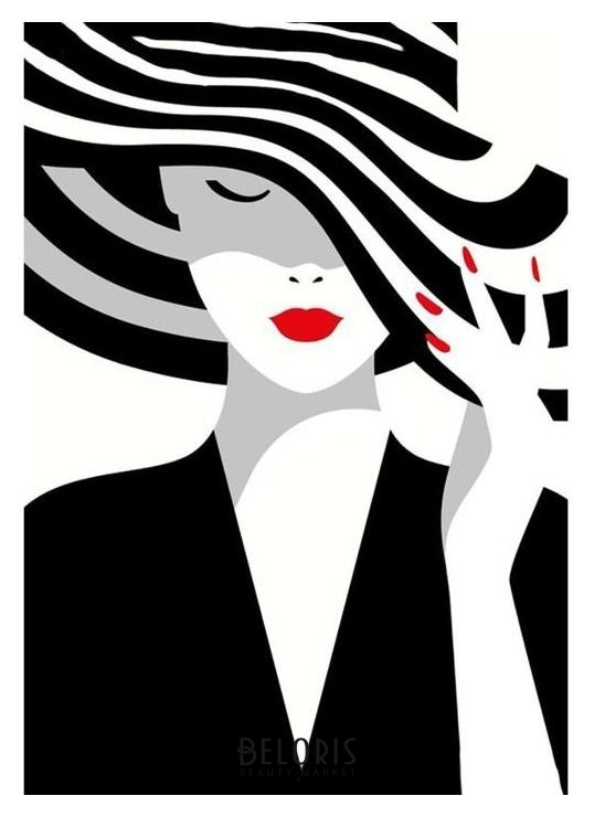 

Алмазная мозаика с полным заполнением «Леди грация» 19 X 27 см