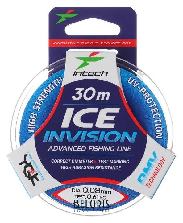 

Леска Intech Invision Ice Line 0,08, 30 м