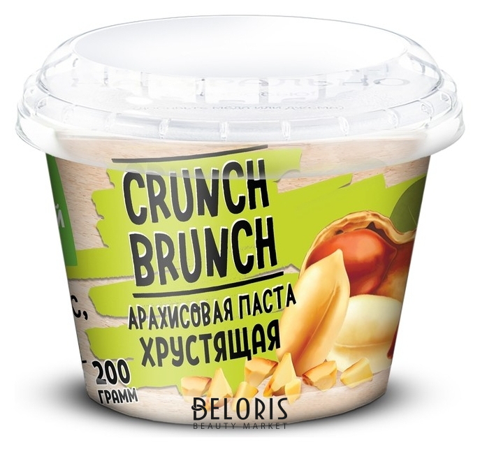 

Арахисовая паста «Сrunch-brunch» хрустящая 200г