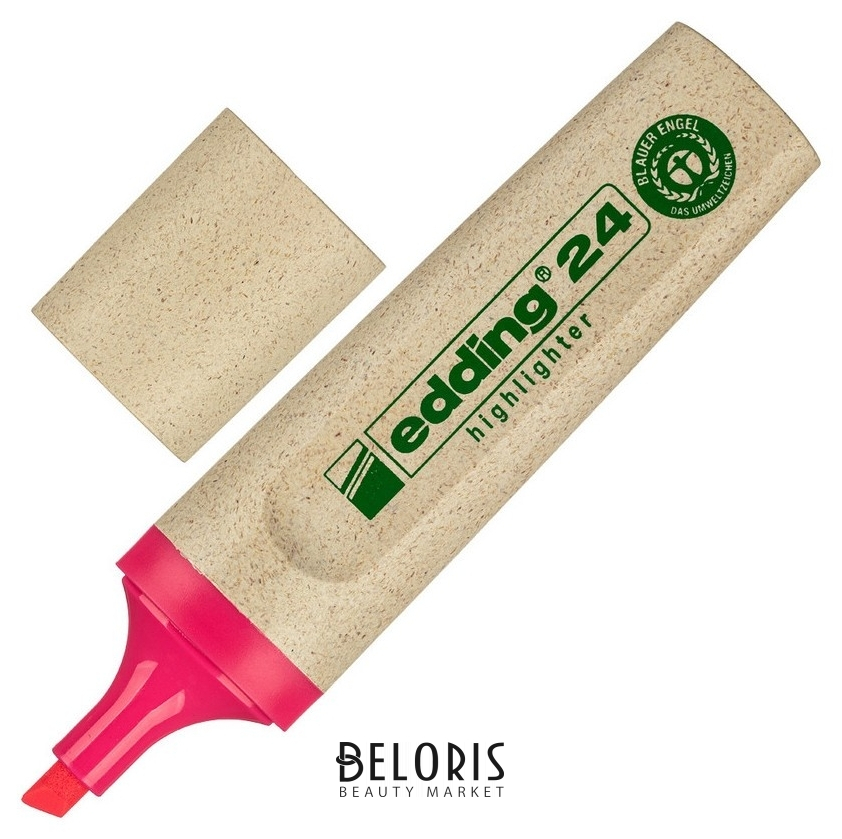 

Маркер выделитель текста Edding ECO E-24/9 розовый 1-5мм