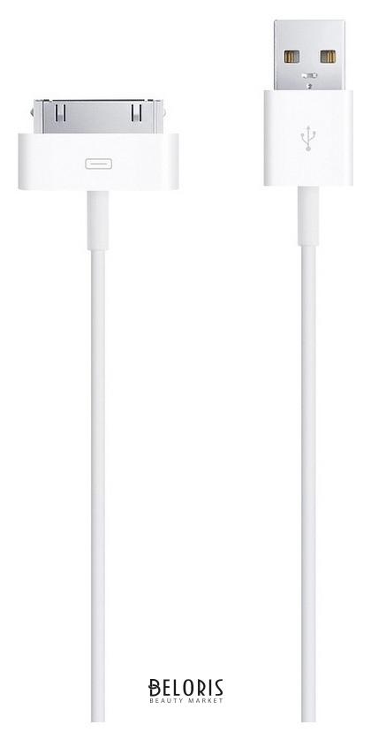 

Кабель Apple 30-pin - USB Cable (1 M), бел, Ma591zm/c