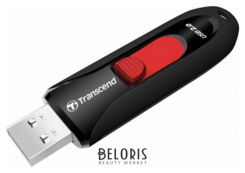 

Флеш-память Transcend Jetflash 590, 32gb, USB 2.0, ч/крас, Ts32gjf590k