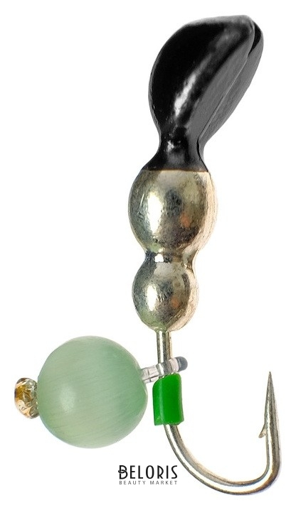 

Мормышка литая Marlin's «Мураш» №3, серьга кошачий глаз