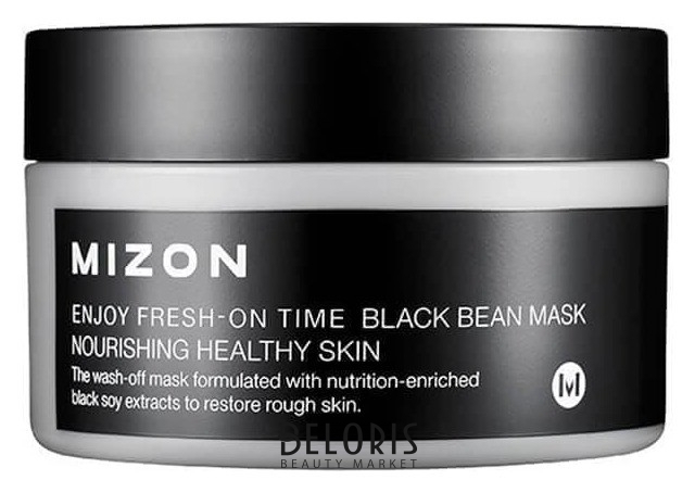 

Антивозрастная маска с черными соевыми бобами Enjoy Fresh-On Time Black Bean Mask