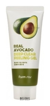 

Отшелушивающий гель с экстрактом авокадо Real Avocado Deep Clear Peeling Gel