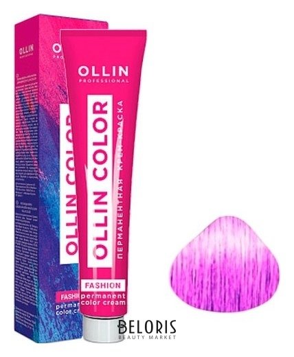 

Краска для волос OLLIN, Тон экстра-интенсивный фиолетовый, Перманентная крем-краска для волос "Fashion Color"