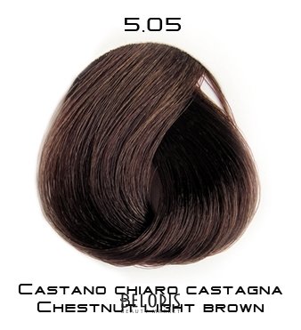 

Краска для волос Selective, Тон 5.05 светло-каштановый - каштан, Крем-краска "Colorevo"