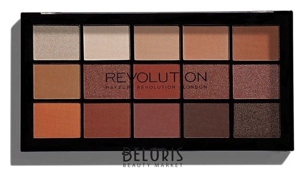 

Тени для век Makeup Revolution, Тон iconic fever, Тени для век "Re-Loaded Palette"