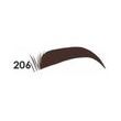 Карандаш для бровей со щеточкой Eyebrow pencil stylist Тон 206 Мягкий черный