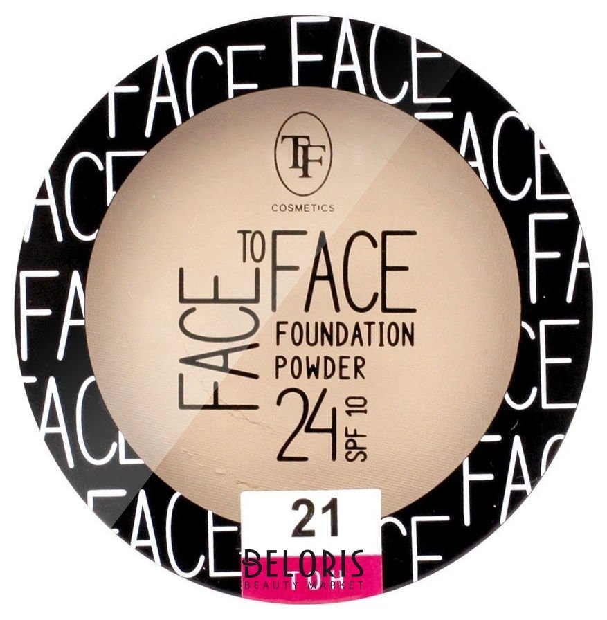 

Пудра для лица Триумф, Тон 21, Пудра для лица Face To Face Foundation Powder 24 SPF 10