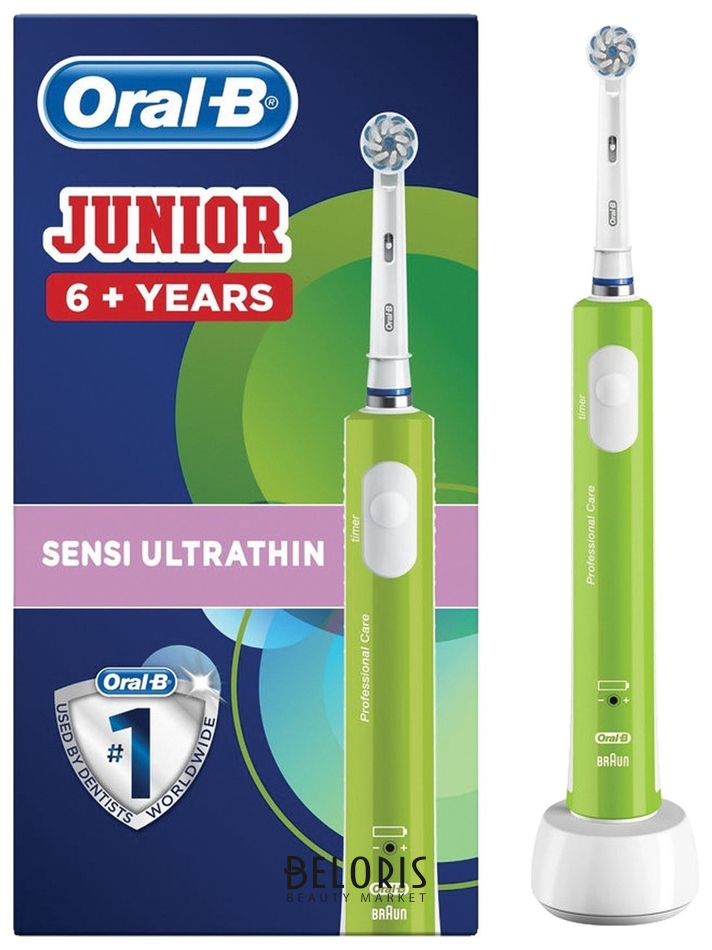 

Зубная щетка электрическая детская Oral-b "Junior", 6+ лет