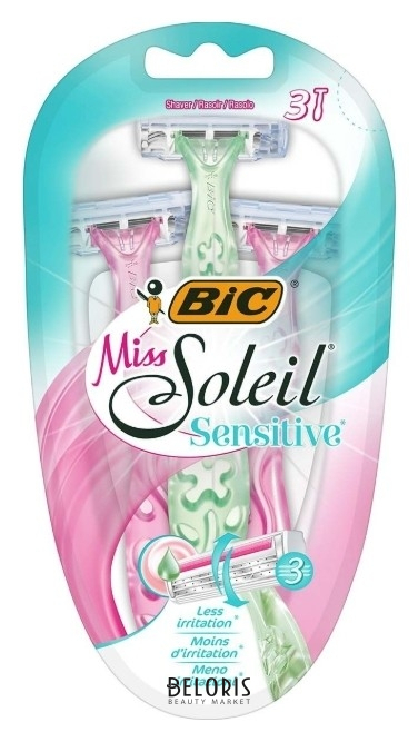 

Бритвенные станки Miss Soleil Sensitive